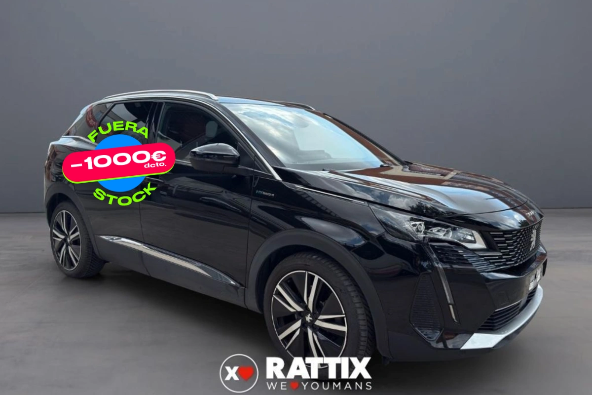 PEUGEOT 3008 ii 2021 1.6 hybrid4 GT Pack 300cv e-eat8